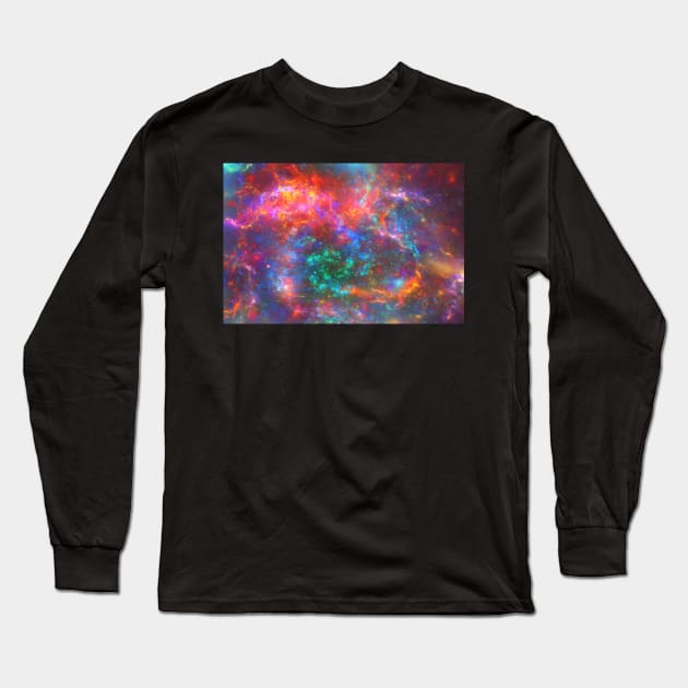 Wild cosmos Long Sleeve T-Shirt by krinichnaya